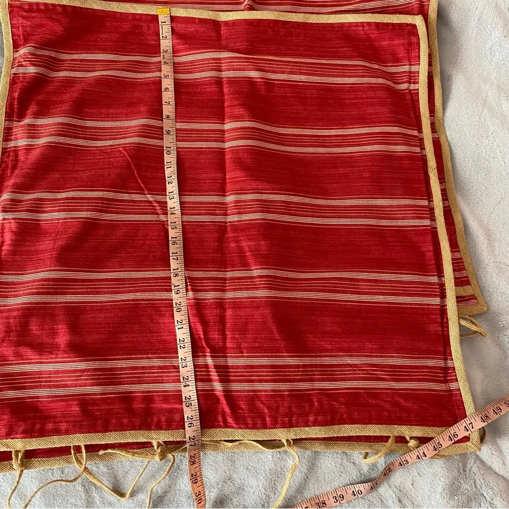 Lauren Ralph Lauren Seychelles San Luca set of 2 Euro jute trim shams